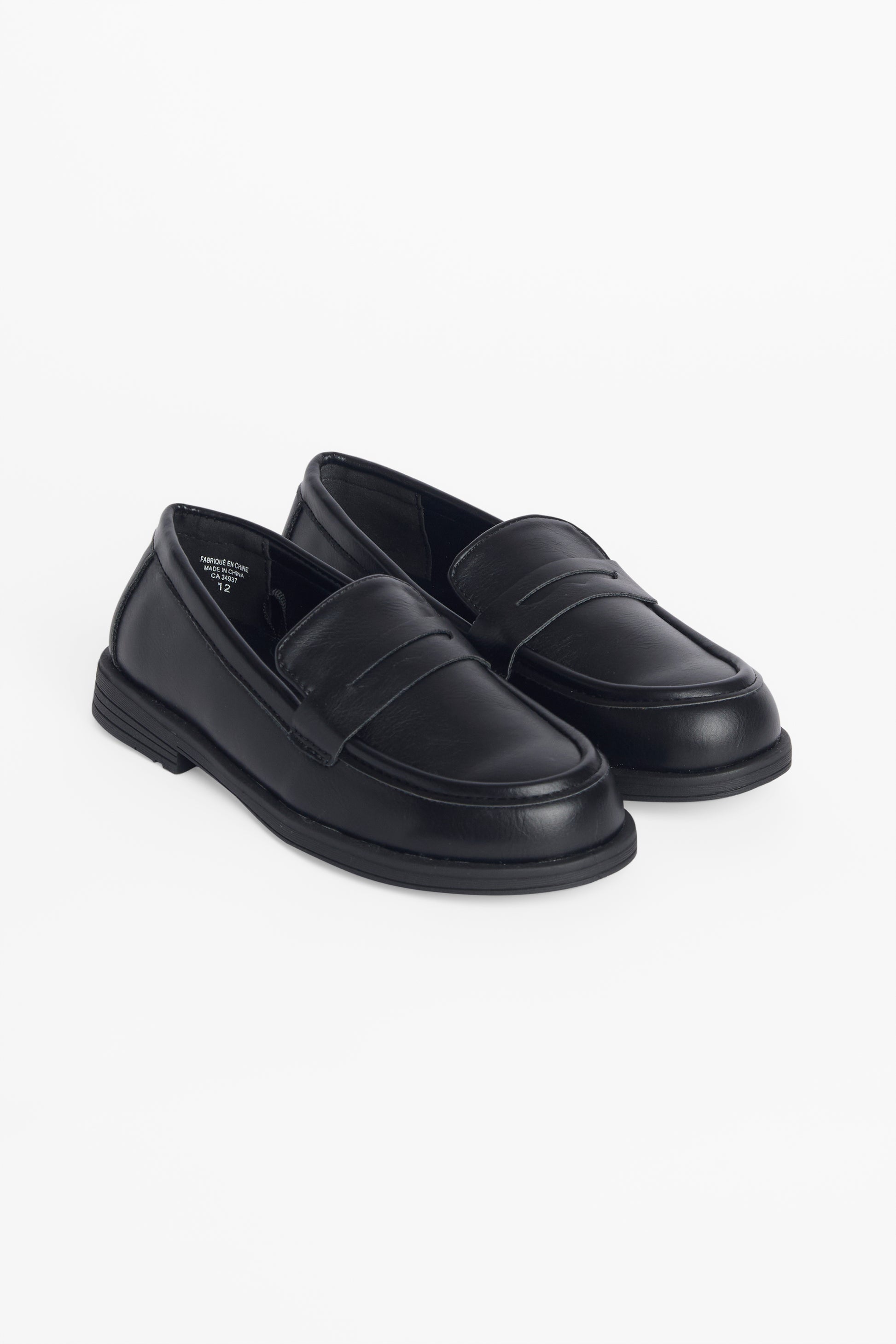 Soulier habillé en nappa - Enfant fille && NOIR