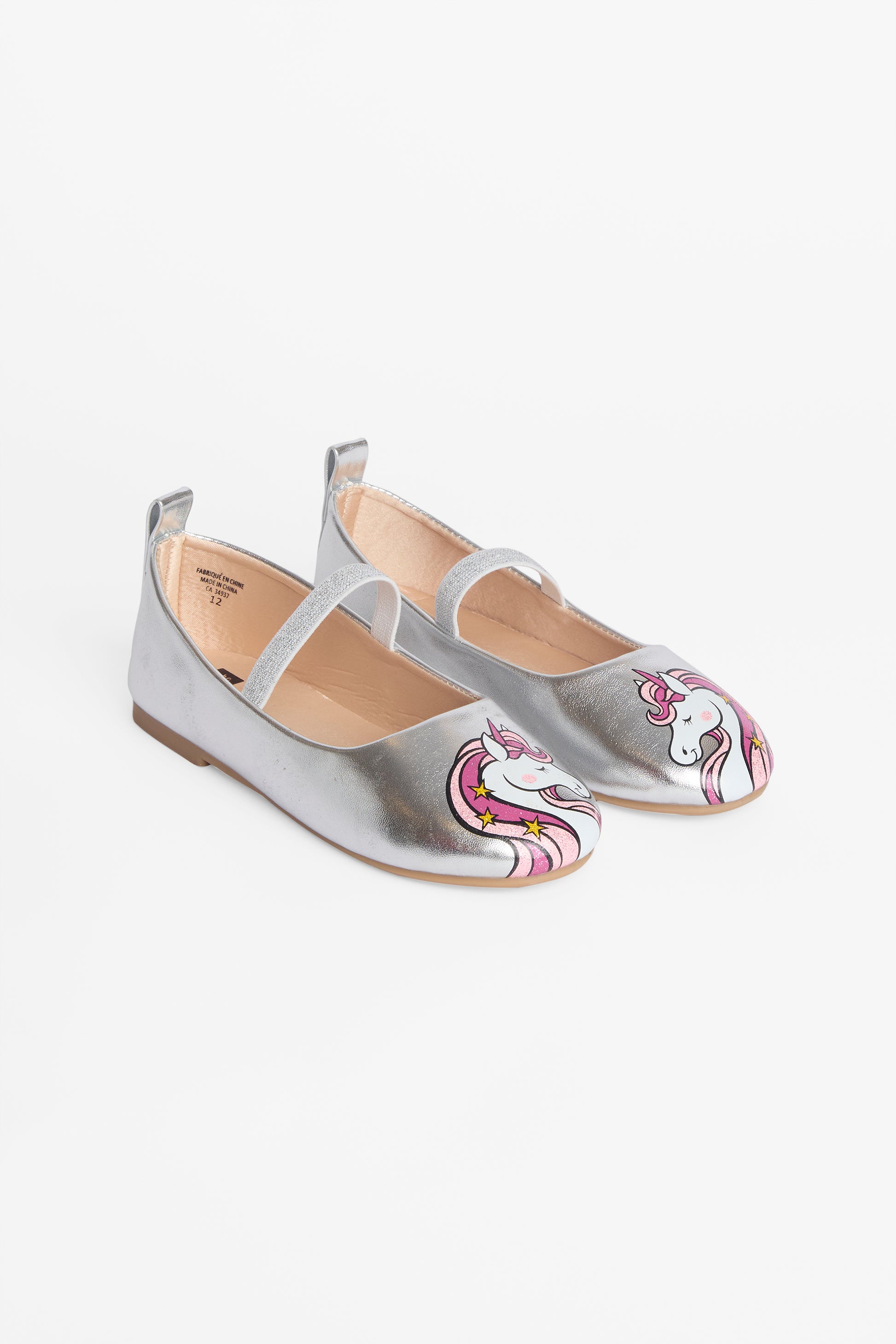 Souliers métallisés TAG - Enfant fille && ARGENT