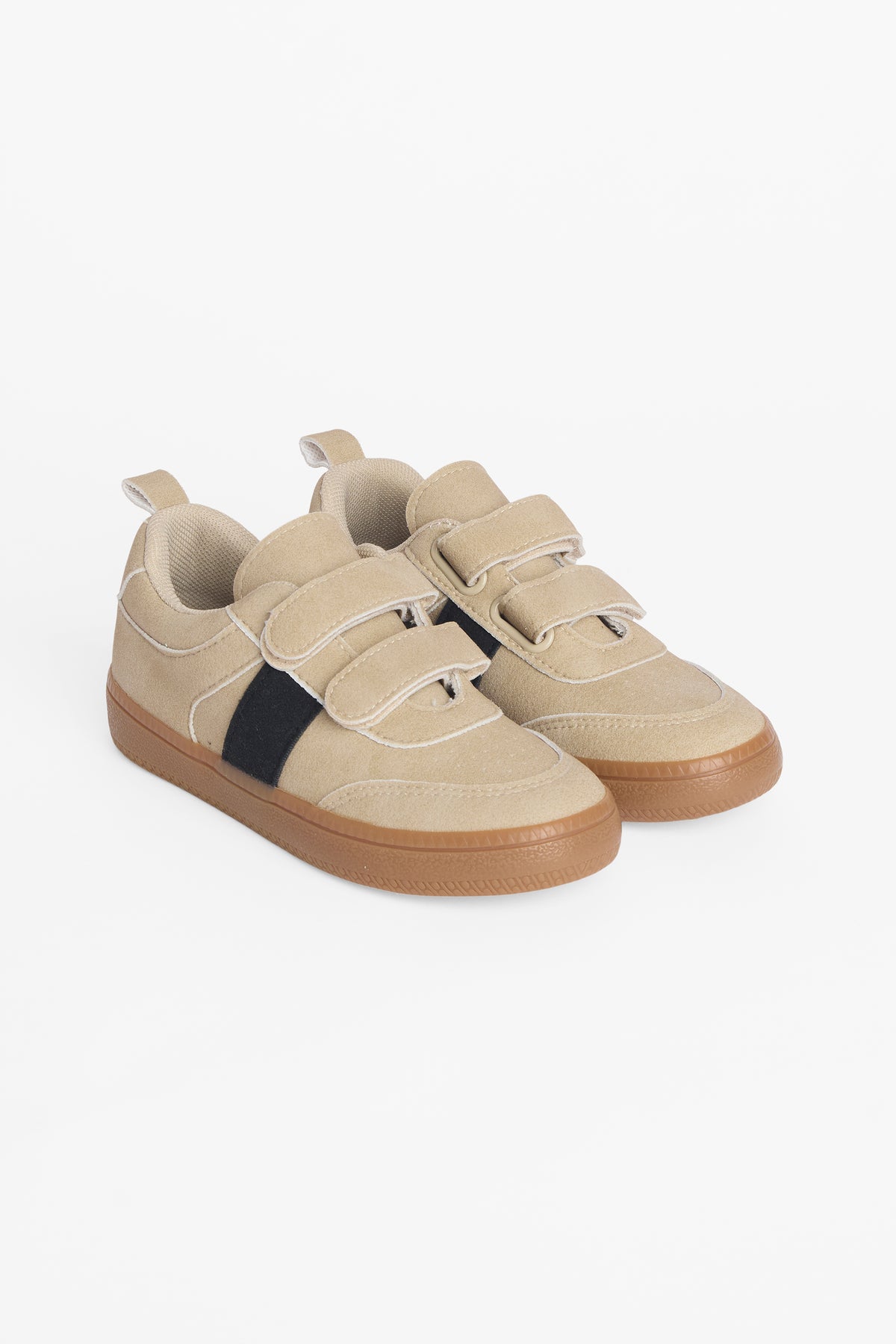 Soulier en suède décontracté - Enfant garçon && TAUPE