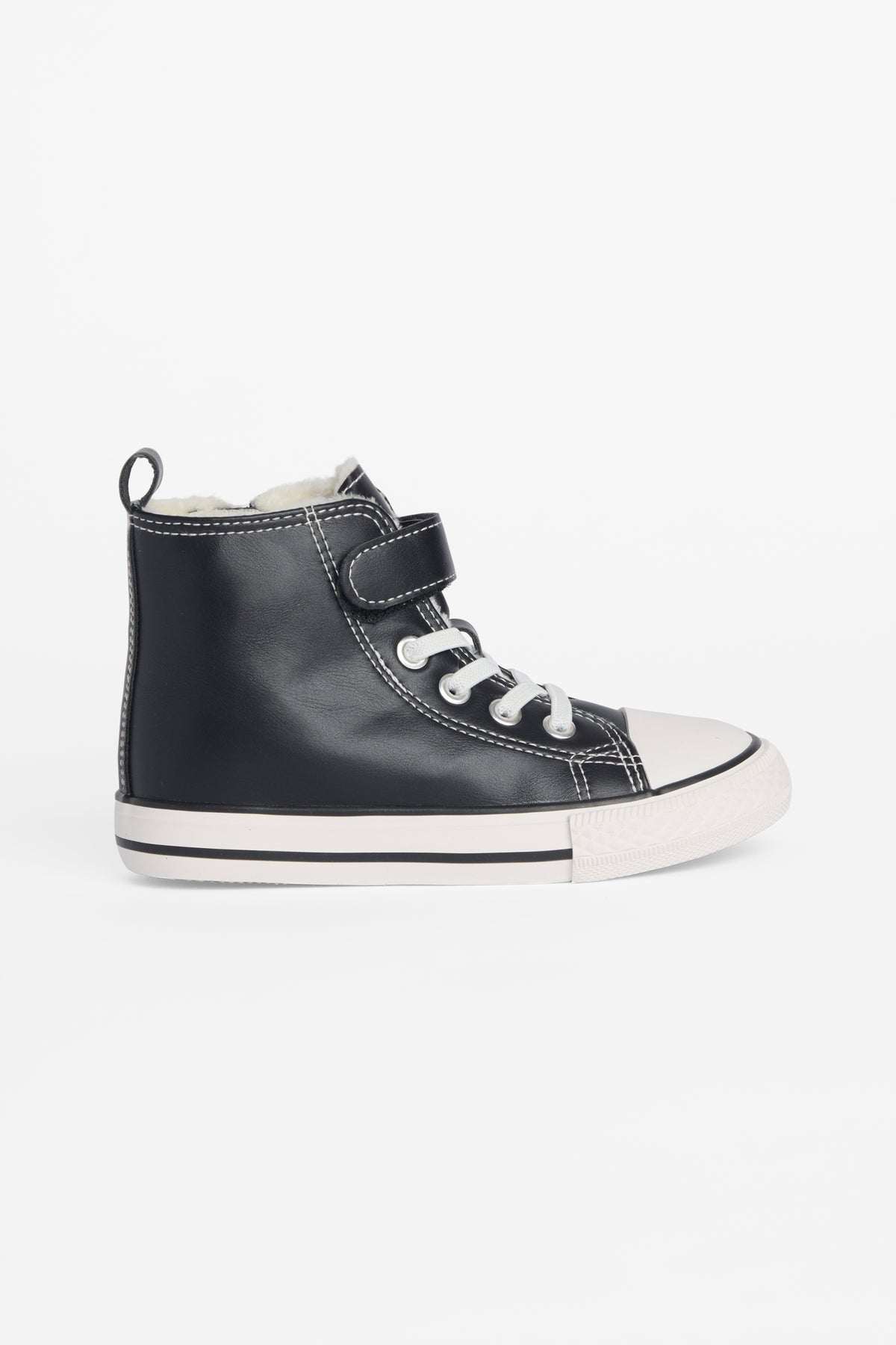 Soulier tout-aller en nappa - Enfant garçon && NOIR
