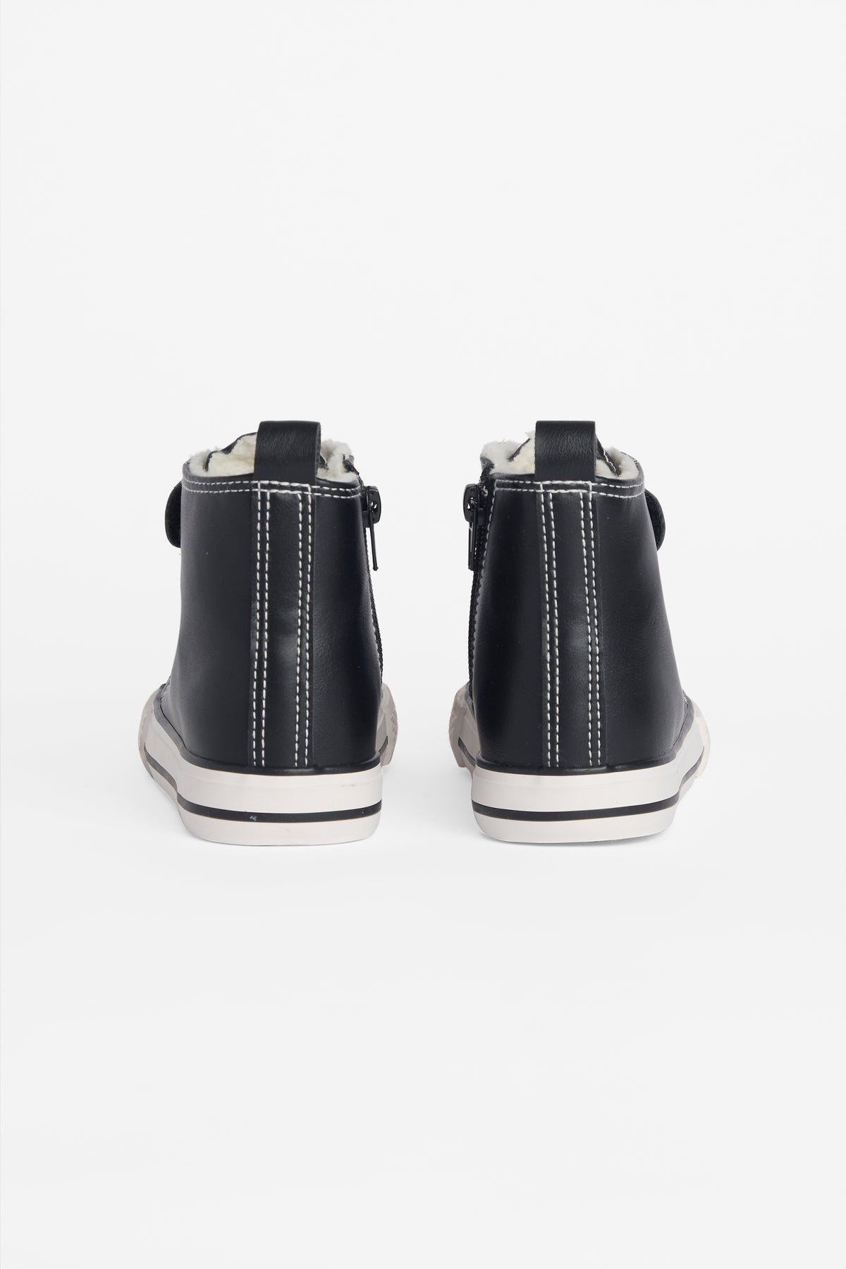 Soulier tout-aller en nappa - Enfant garçon && NOIR