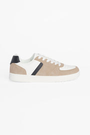 Soulier bimatière nappa et suède - Ado garçon && BRUN