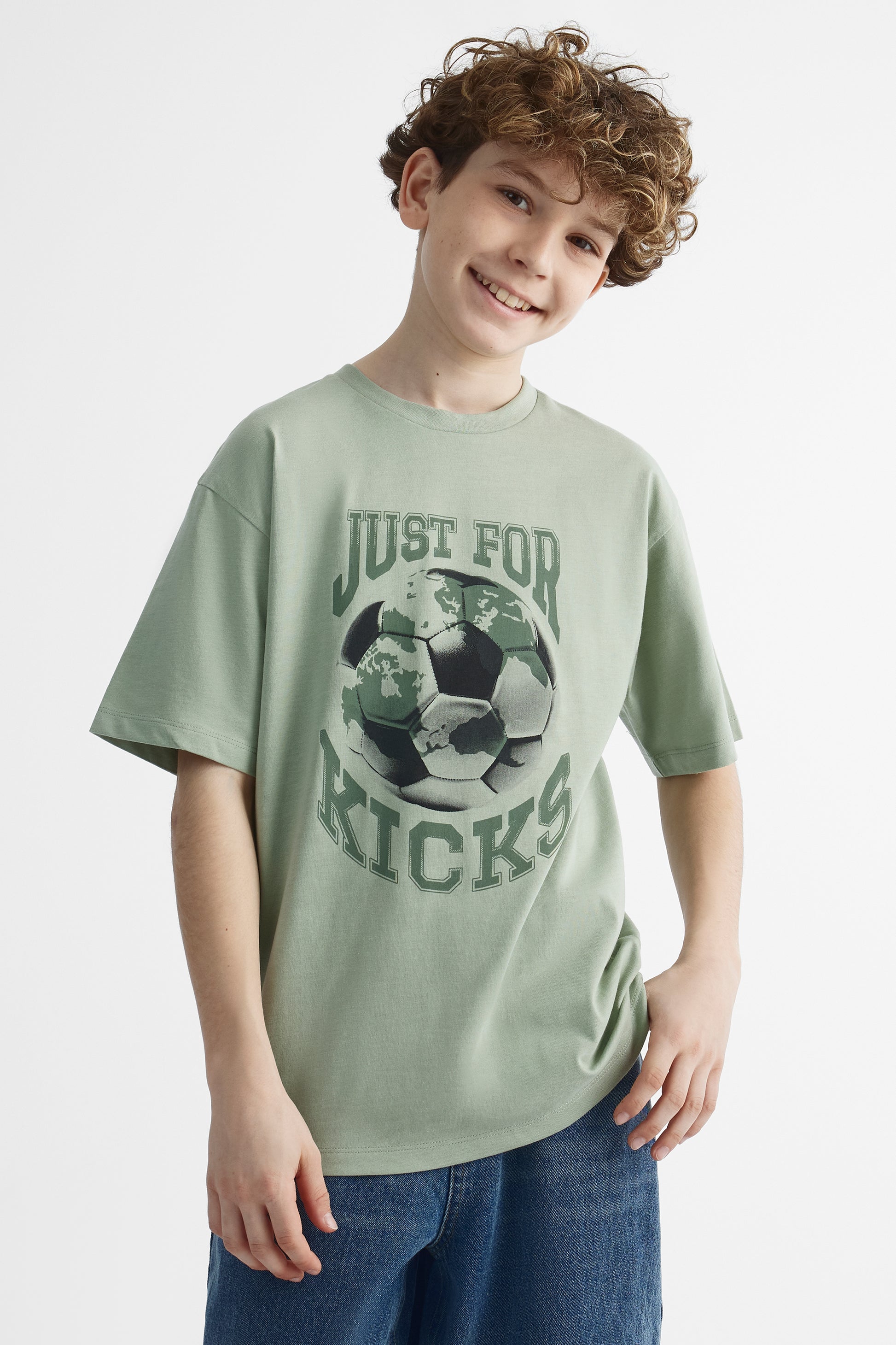 T-shirt essentiel 2/25$ - Ado garçon && VERT