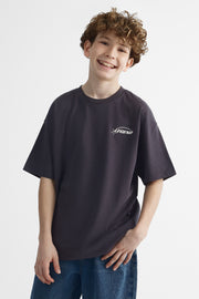T-shirt uni 2/25$ - Ado garçon && GRIS