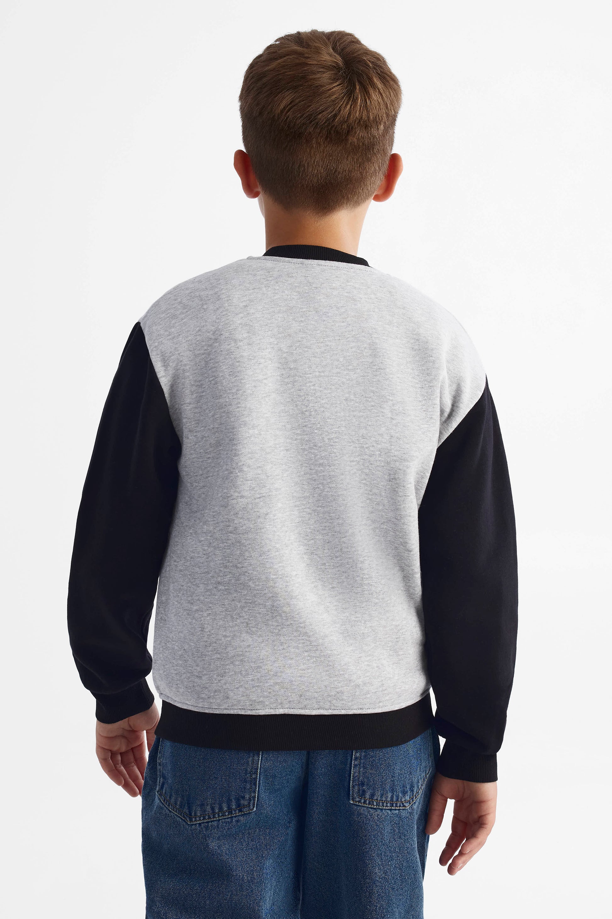 Veste ouatée à capuchon - Ado garçon && GRIS MIXTE