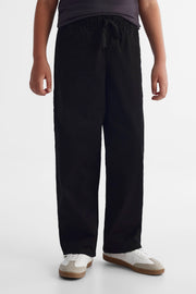 Pantalon chino en twill - Ado garçon && NOIR