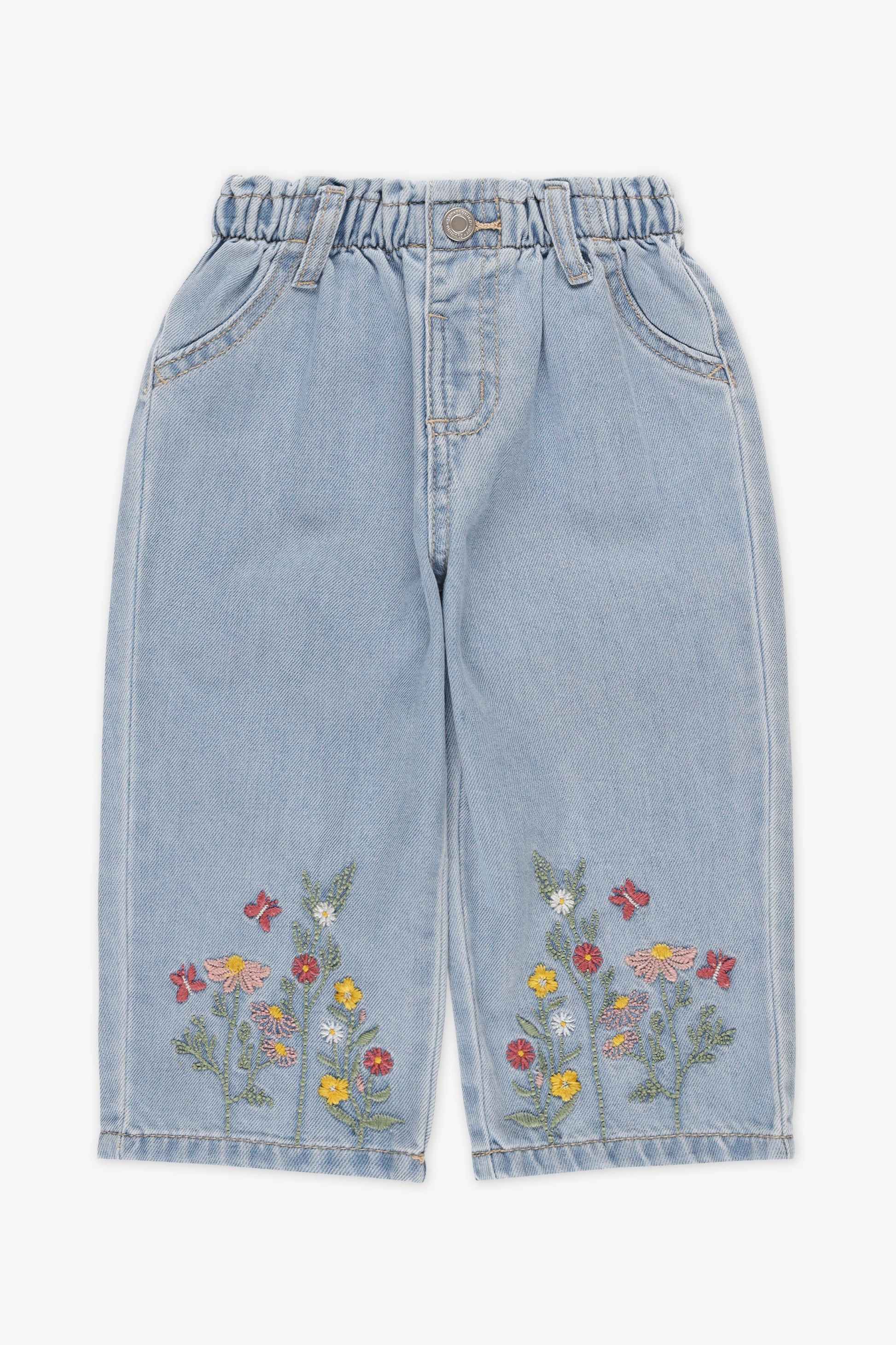 Jeans en denim léger - Bébé fille && DENIM PALE