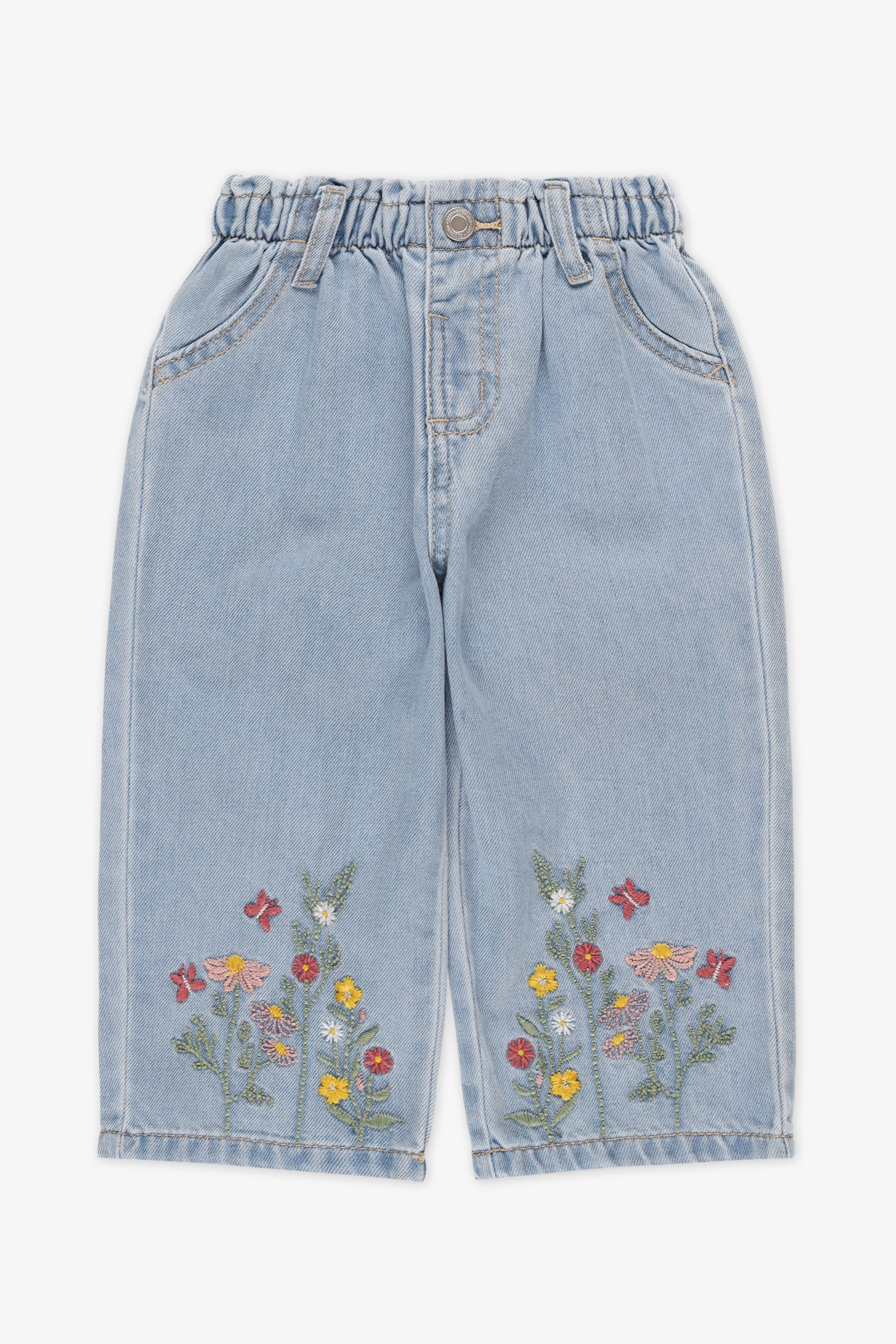 Jeans en denim léger - Bébé fille && DENIM PALE