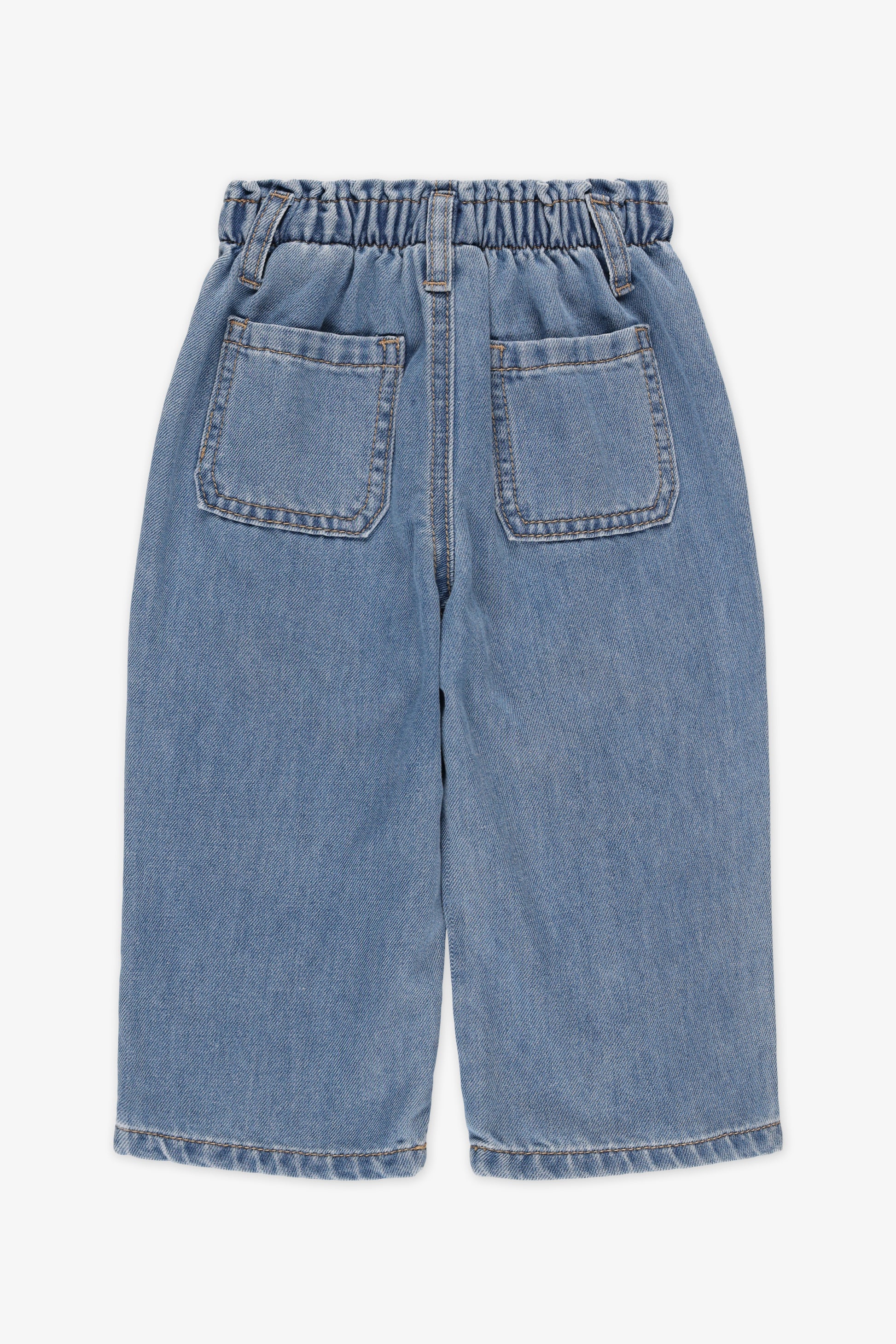Jeans en denim doux - Bébé fille && DENIM MOYEN