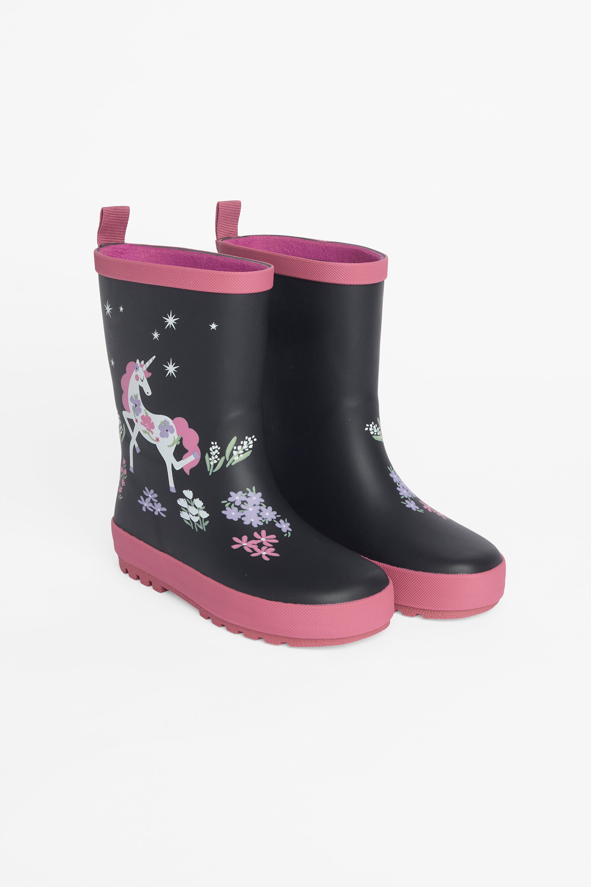 Bottes de pluie douces TAG - Enfant fille && NOIR