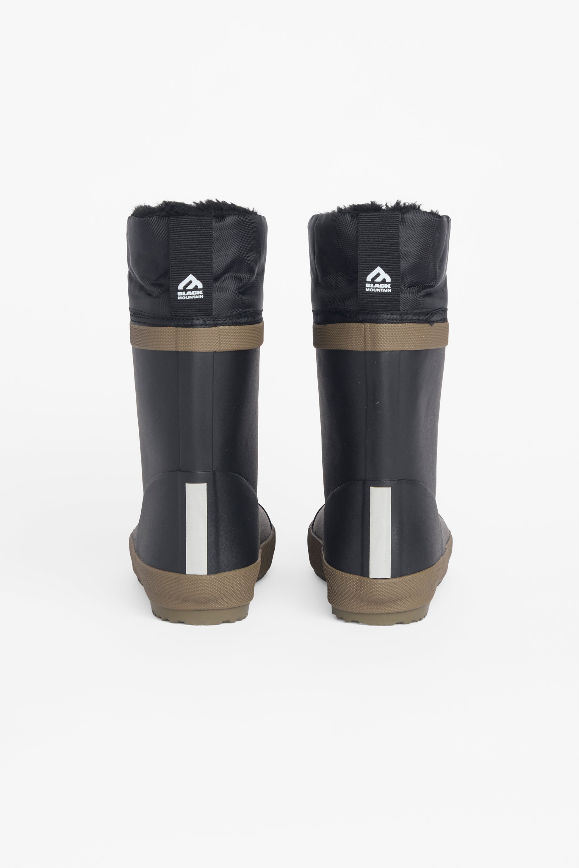 Bottes de pluie BLACK MOUNTAIN - Enfant garçon && NOIR