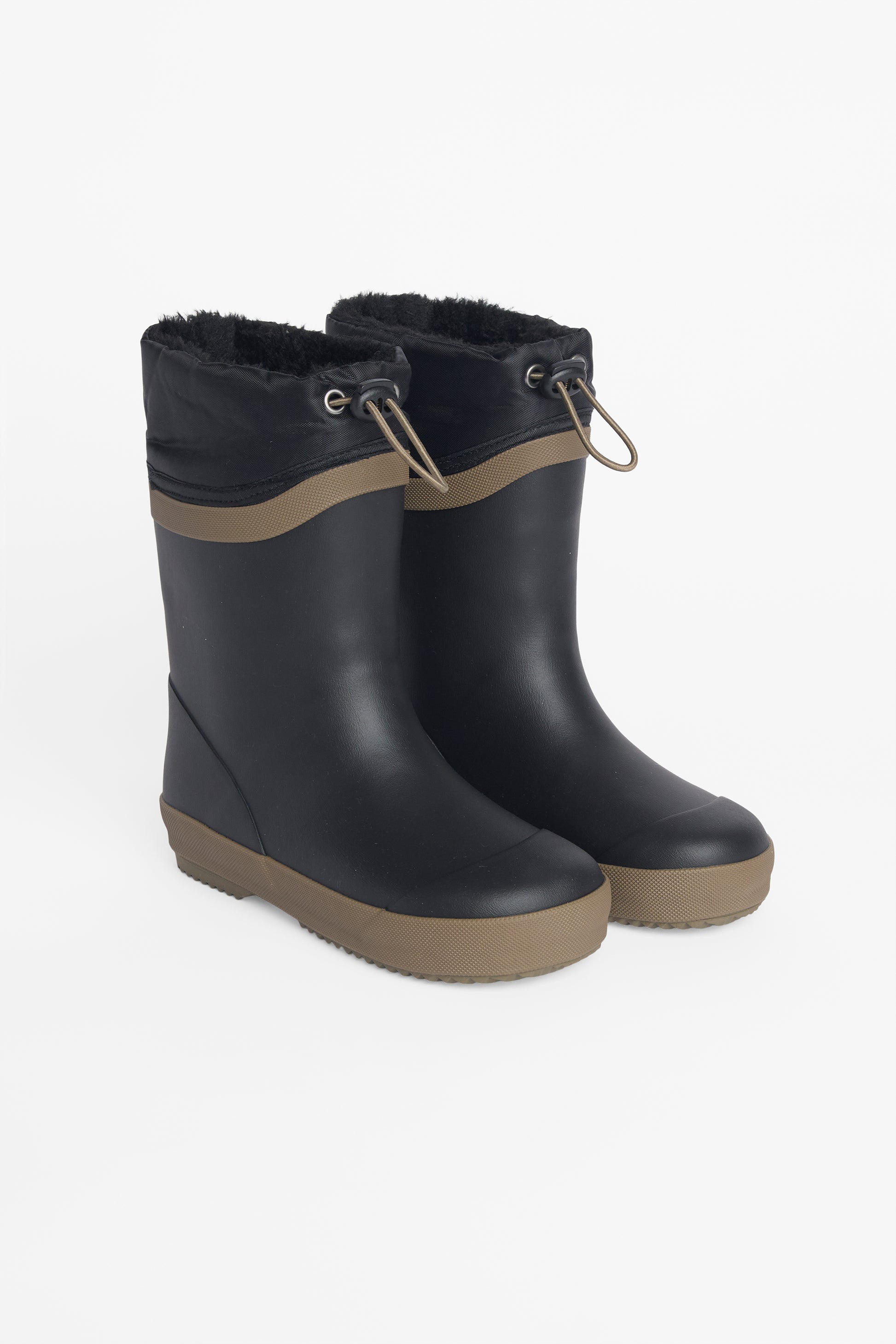 Bottes de pluie BLACK MOUNTAIN - Enfant garçon && NOIR