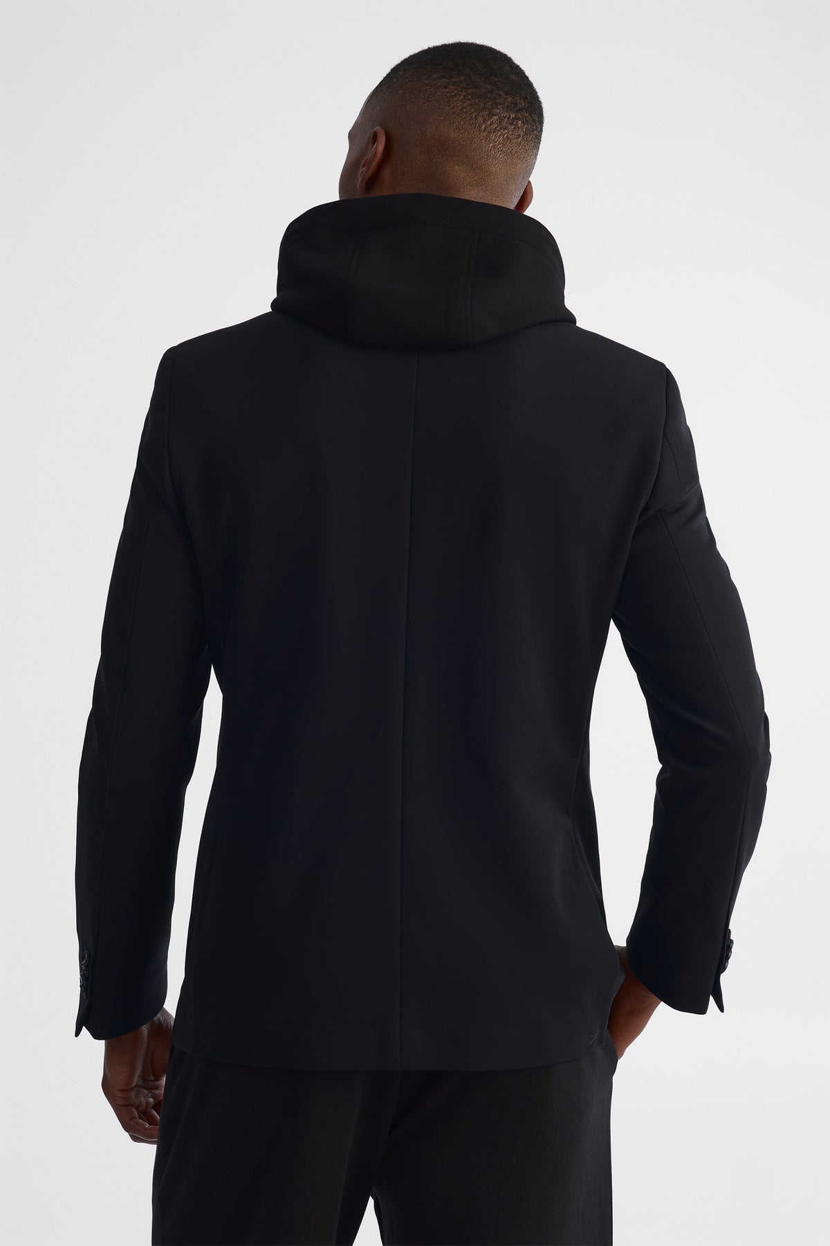 Veston AKA à capuchon détachable - Homme && NOIR