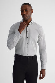 Chemise imprimée AKA - Homme && NOIR