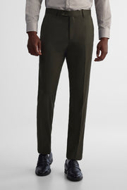 Pantalon AKA habillé extensible - Homme && OLIVE