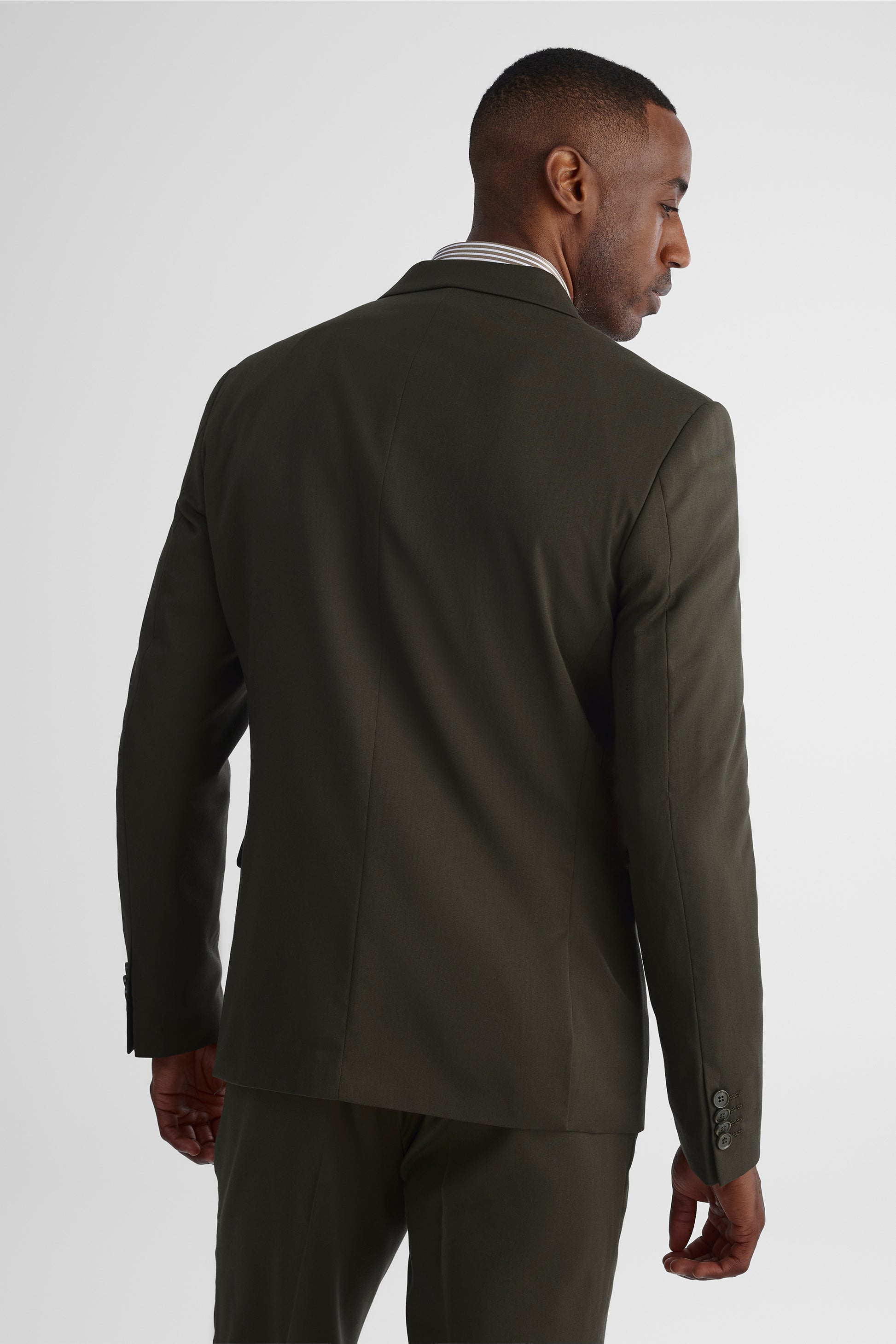 Veston uni extensible AKA - Homme && OLIVE