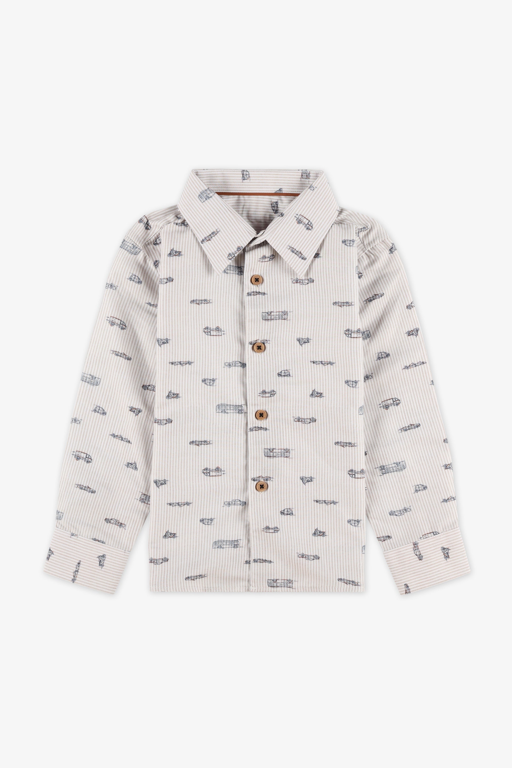 Chemise AKA microfibre - Enfant garçon && BLEU