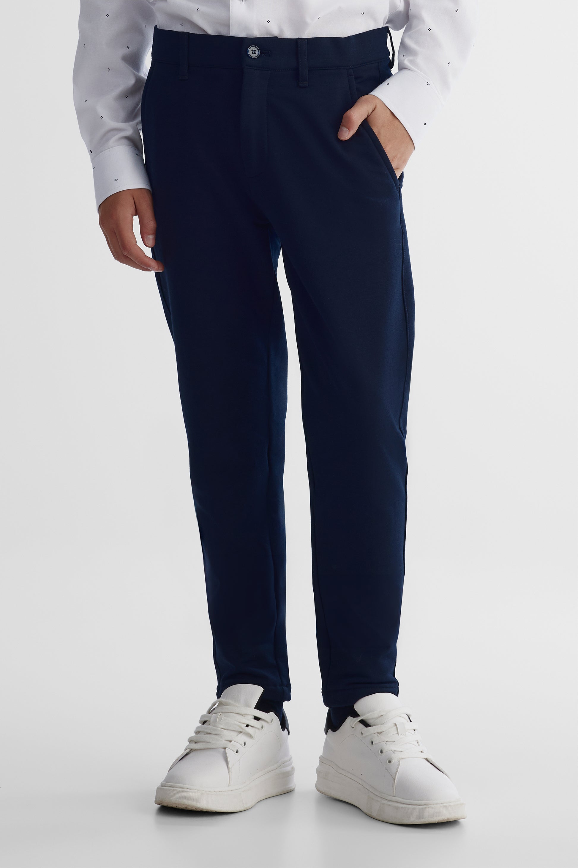 Pantalon extensible AKA - Ado garçon && MARIN