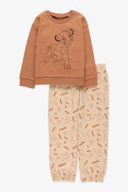 Ensemble ouaté Roi Lion - Bébé garçon && ROUILLE