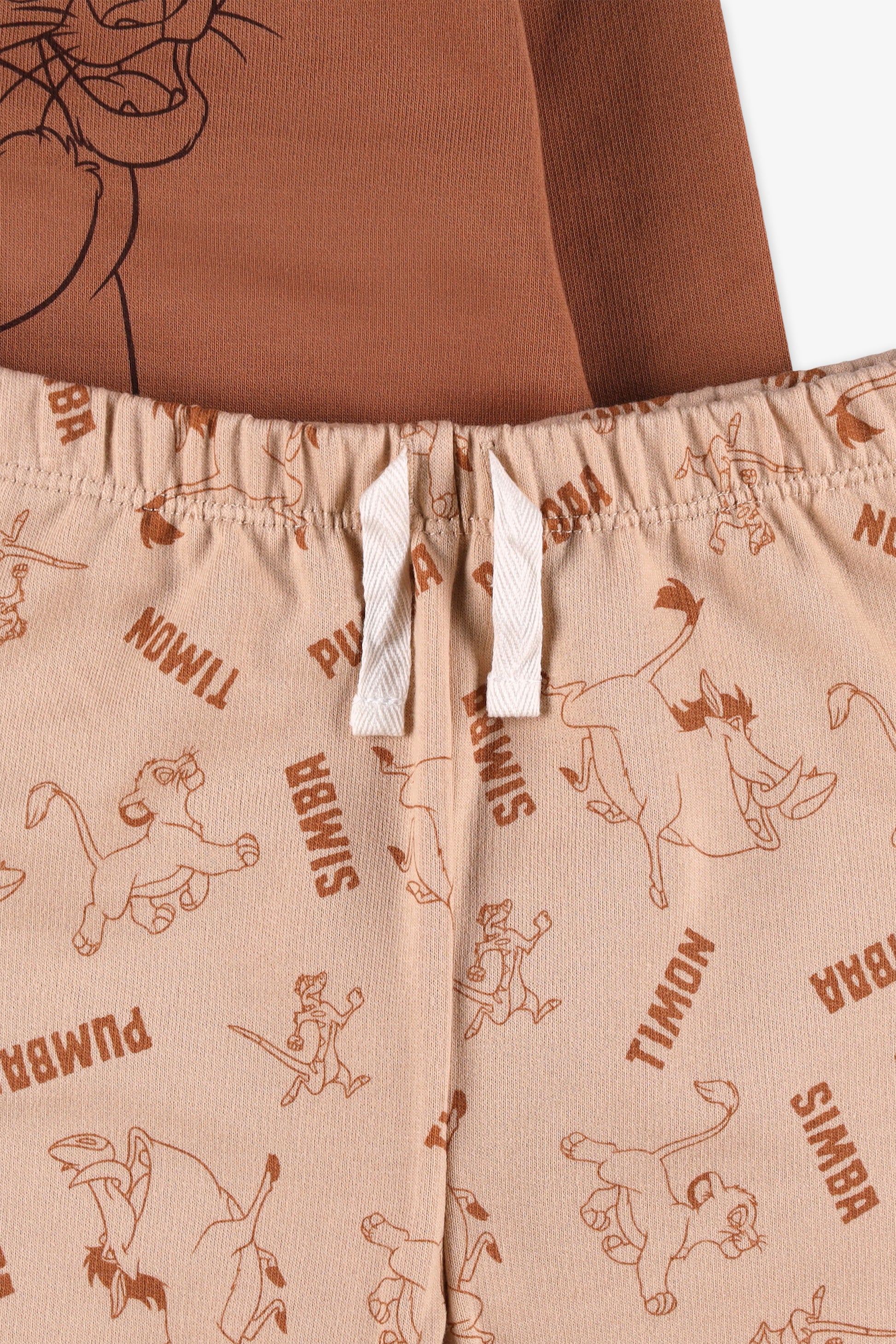 Ensemble ouaté Roi Lion - Bébé garçon && ROUILLE
