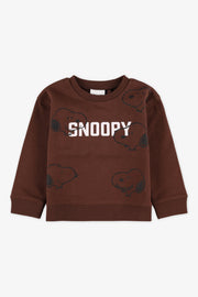 Chandail Snoopy en molleton - Bébé garçon && BRUN