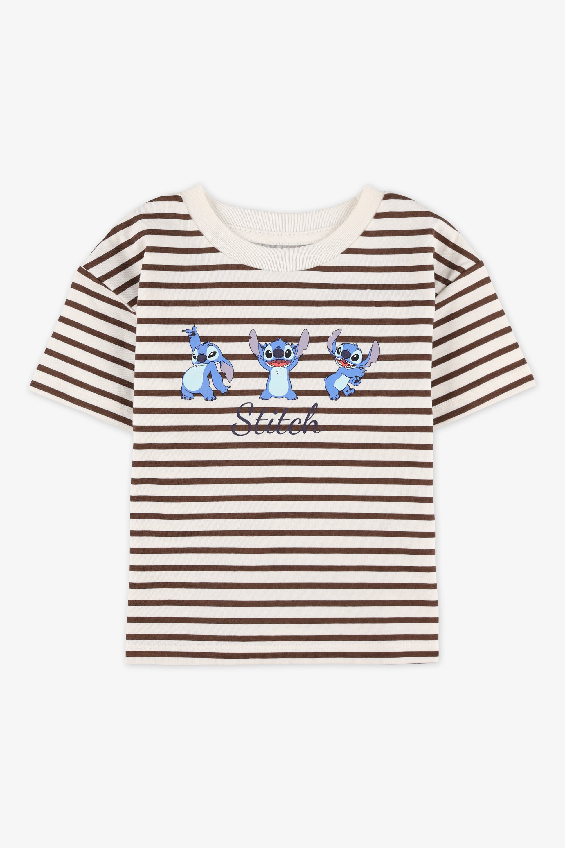 T-shirt Lilo & Stitch - Enfant fille && IVOIRE