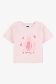T-shirt Princesses Disney - Enfant fille && ROSE