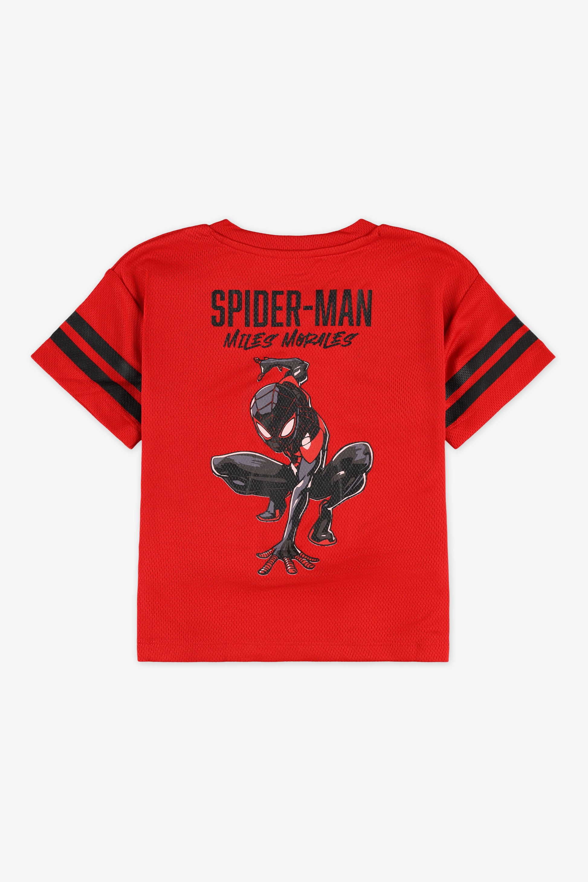 T-shirt maille Spider-Man - Enfant garçon && ROUGE