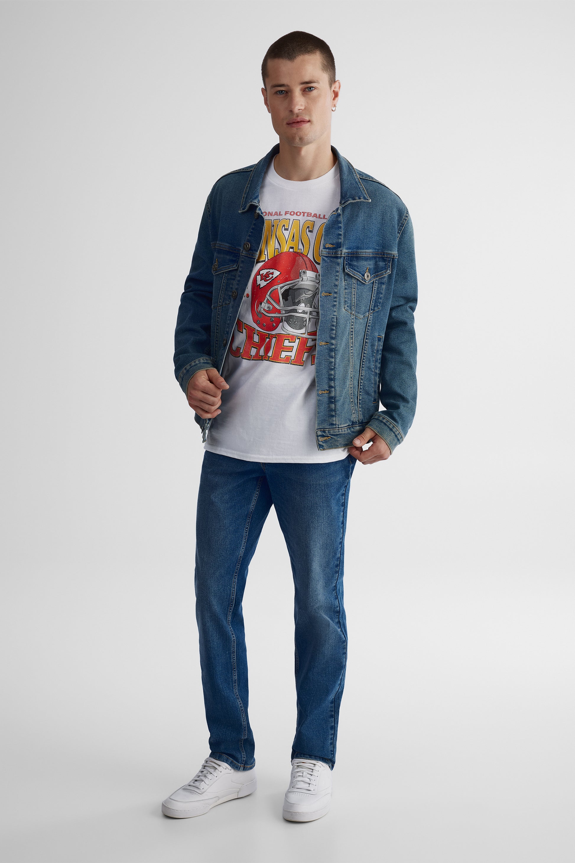T-shirt Kansas City Chiefs - Homme && BLANC