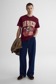 T-shirt San Francisco 49ers - Homme && BOURGOGNE