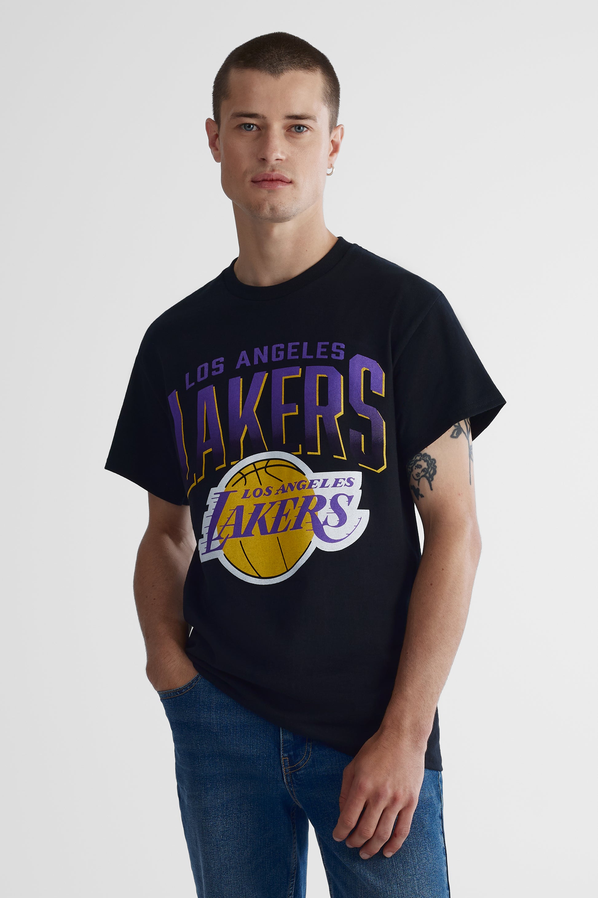 T-shirt Lakers - Homme && NOIR