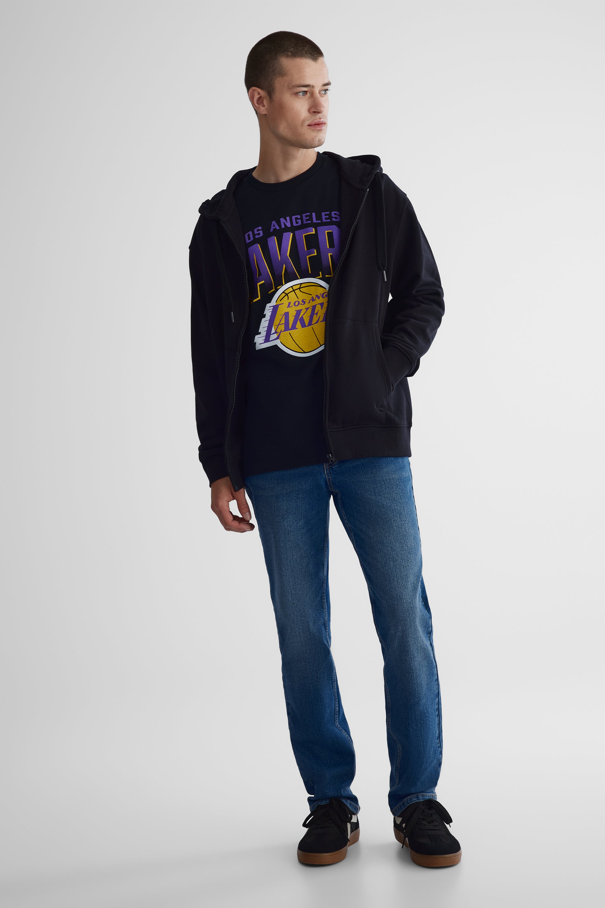 T-shirt Lakers - Homme && NOIR
