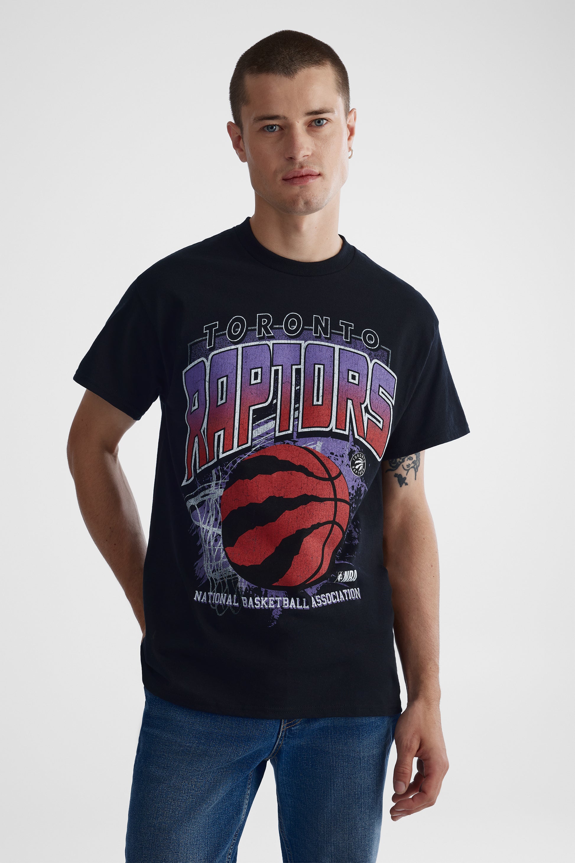 T-shirt Raptors - Homme && NOIR