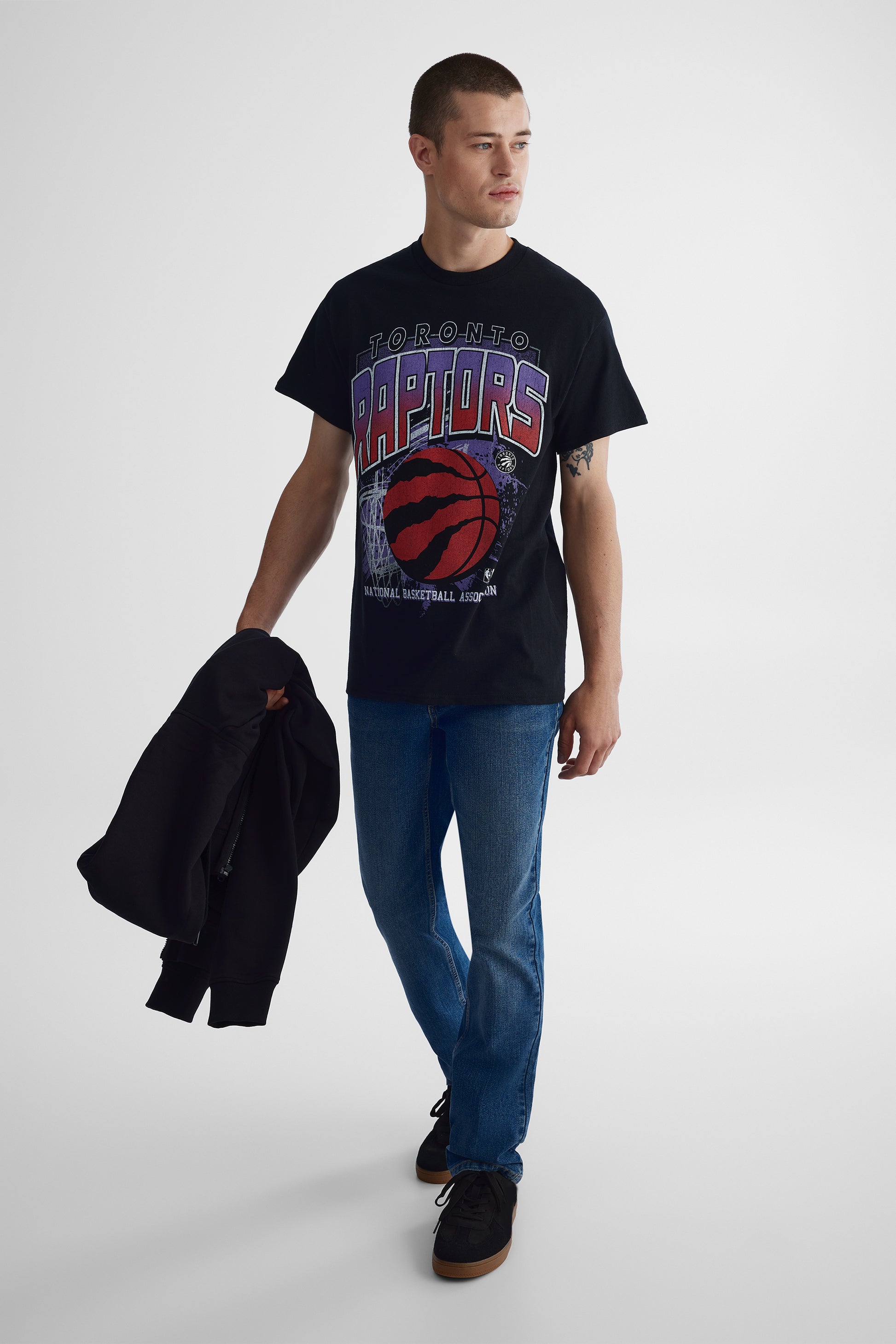 T-shirt Raptors - Homme && NOIR