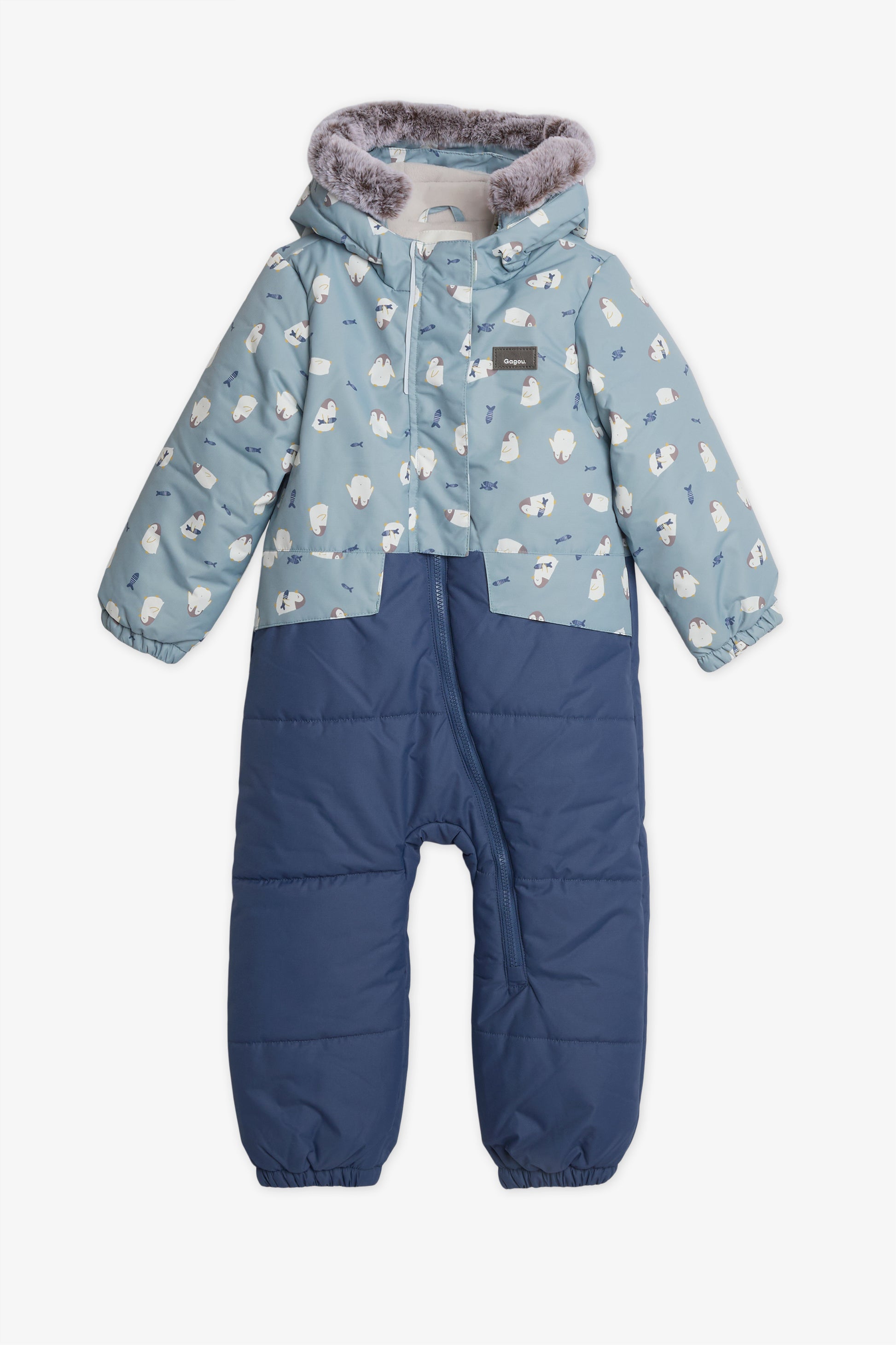 Habit une pièce isolé - Bébé garçon && BLEU MULTI