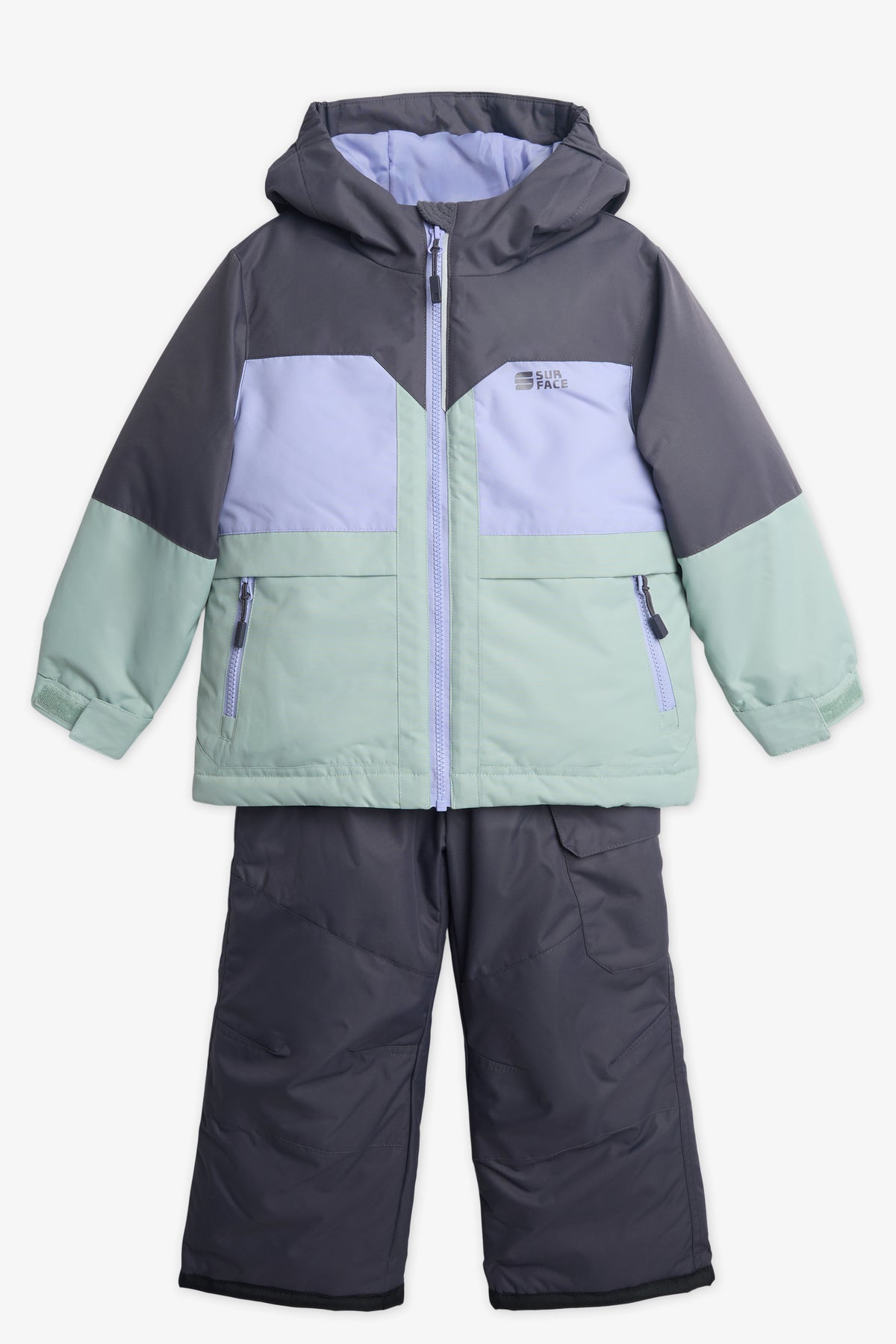 Ensemble renforcé isolé - Enfant fille && GRIS