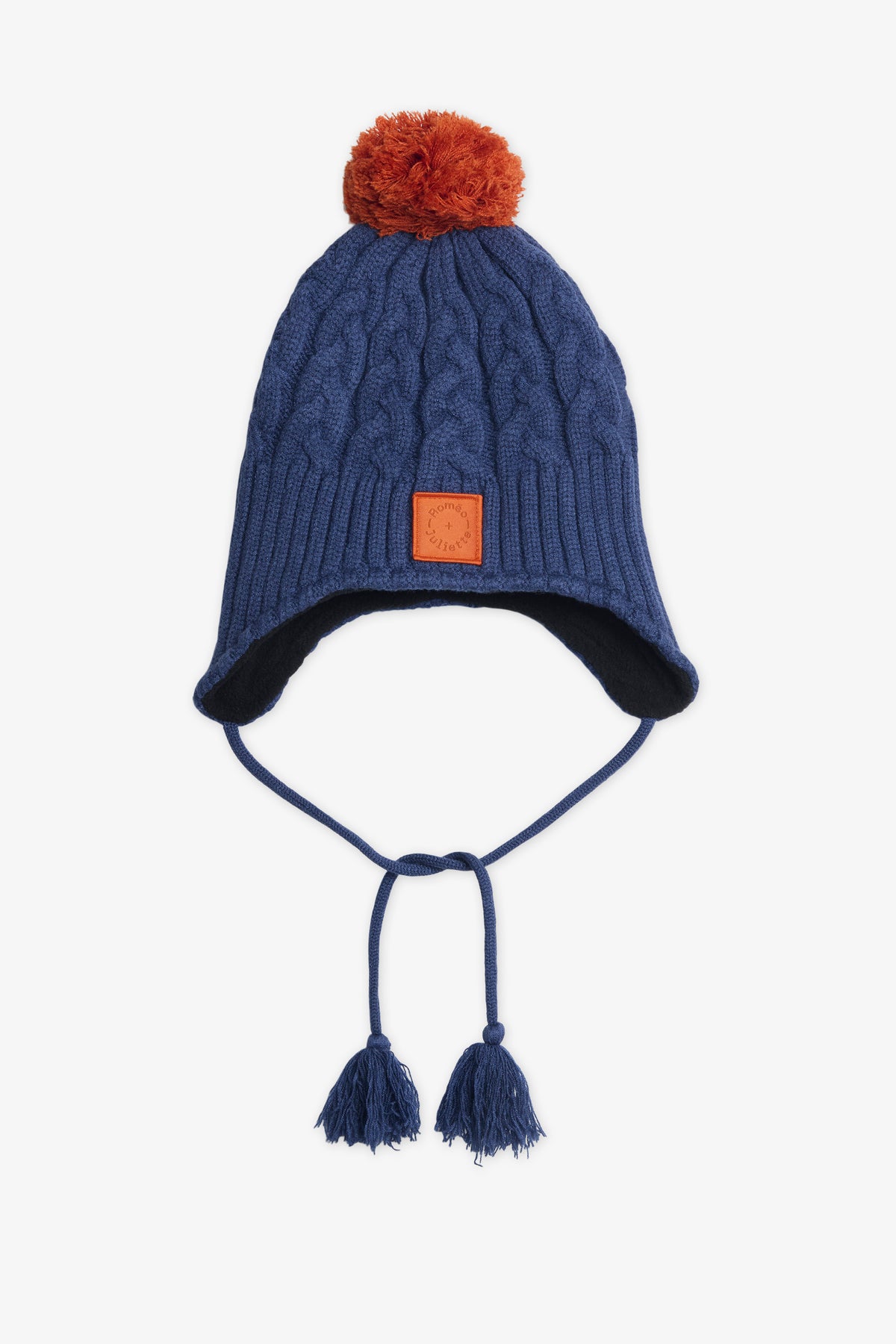 Tuque péruvienne en tricot - Enfant garçon && BLEU