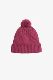 Tuque cloche en tricot - Ado fille && FRAMBOISE