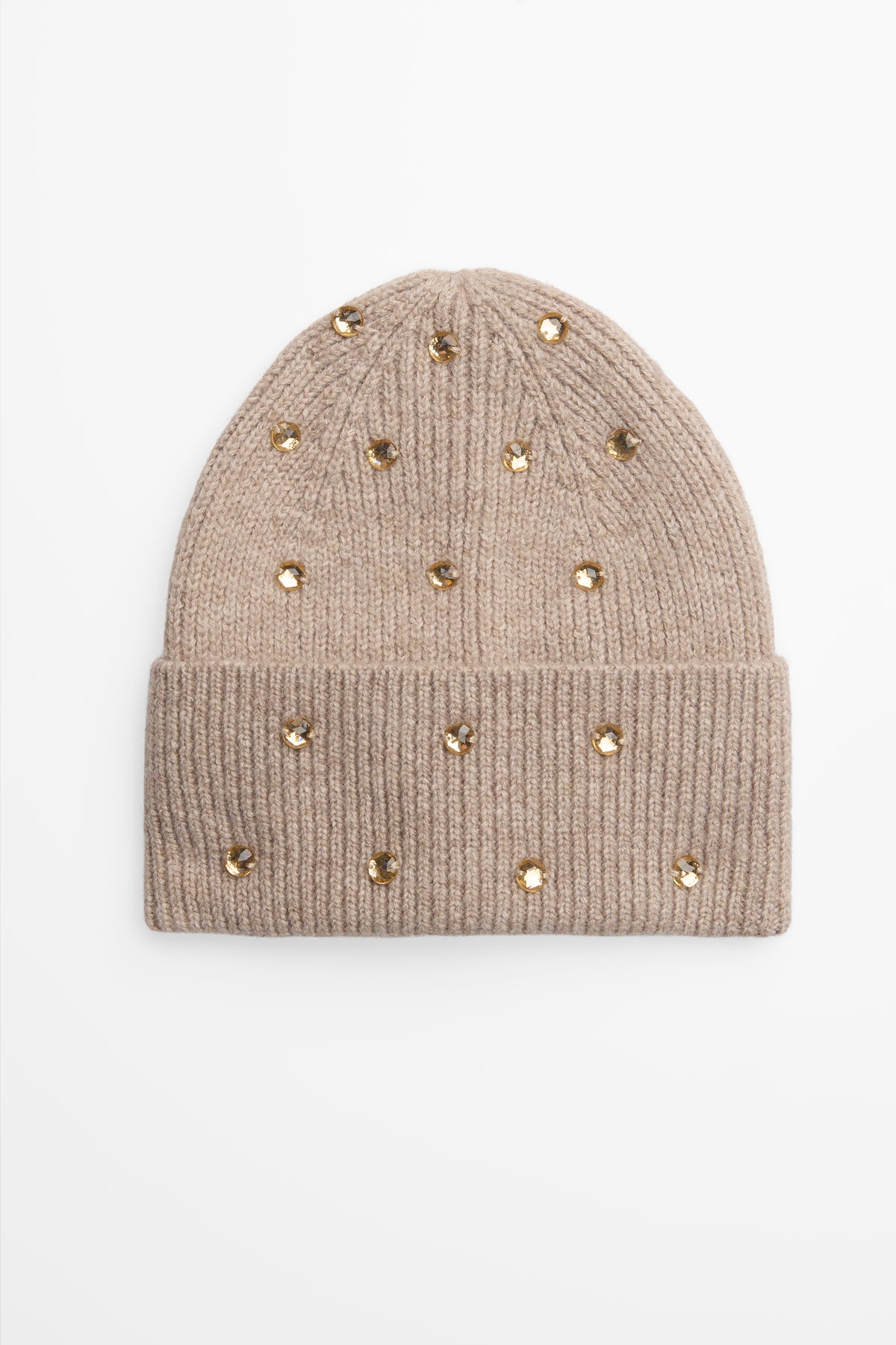 Tuque cloche en polyester recyclé - Ado fille && BEIGE