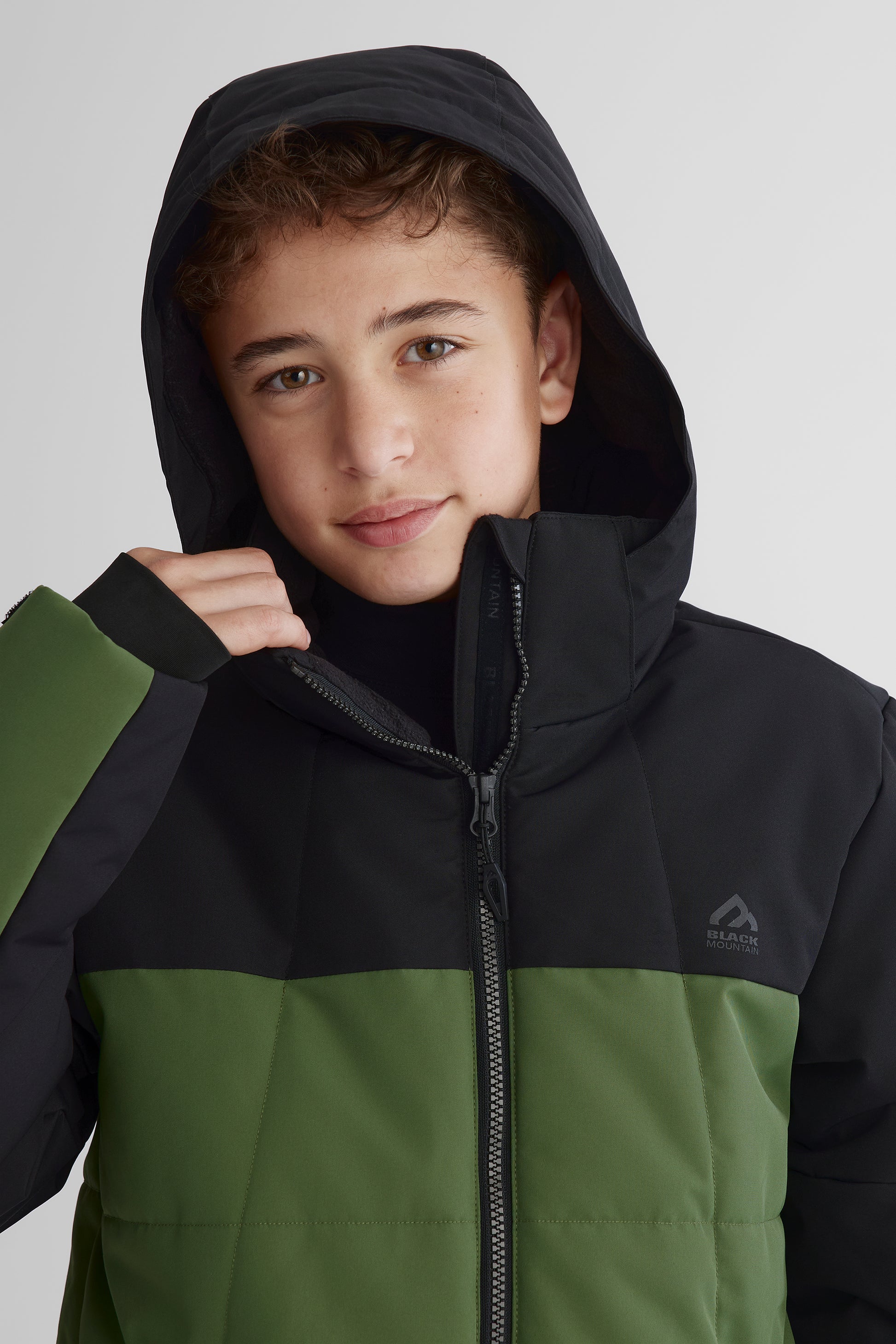 Manteau de ski performant - Ado garçon && KAKI