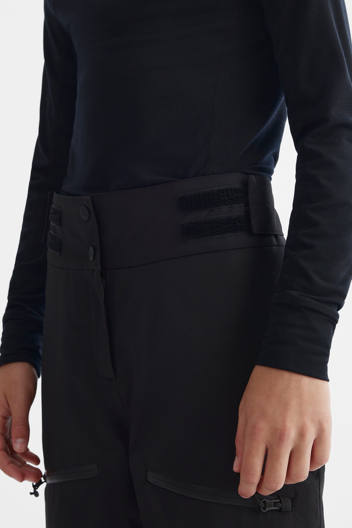 Pantalon de neige isolé - Ado garçon && NOIR