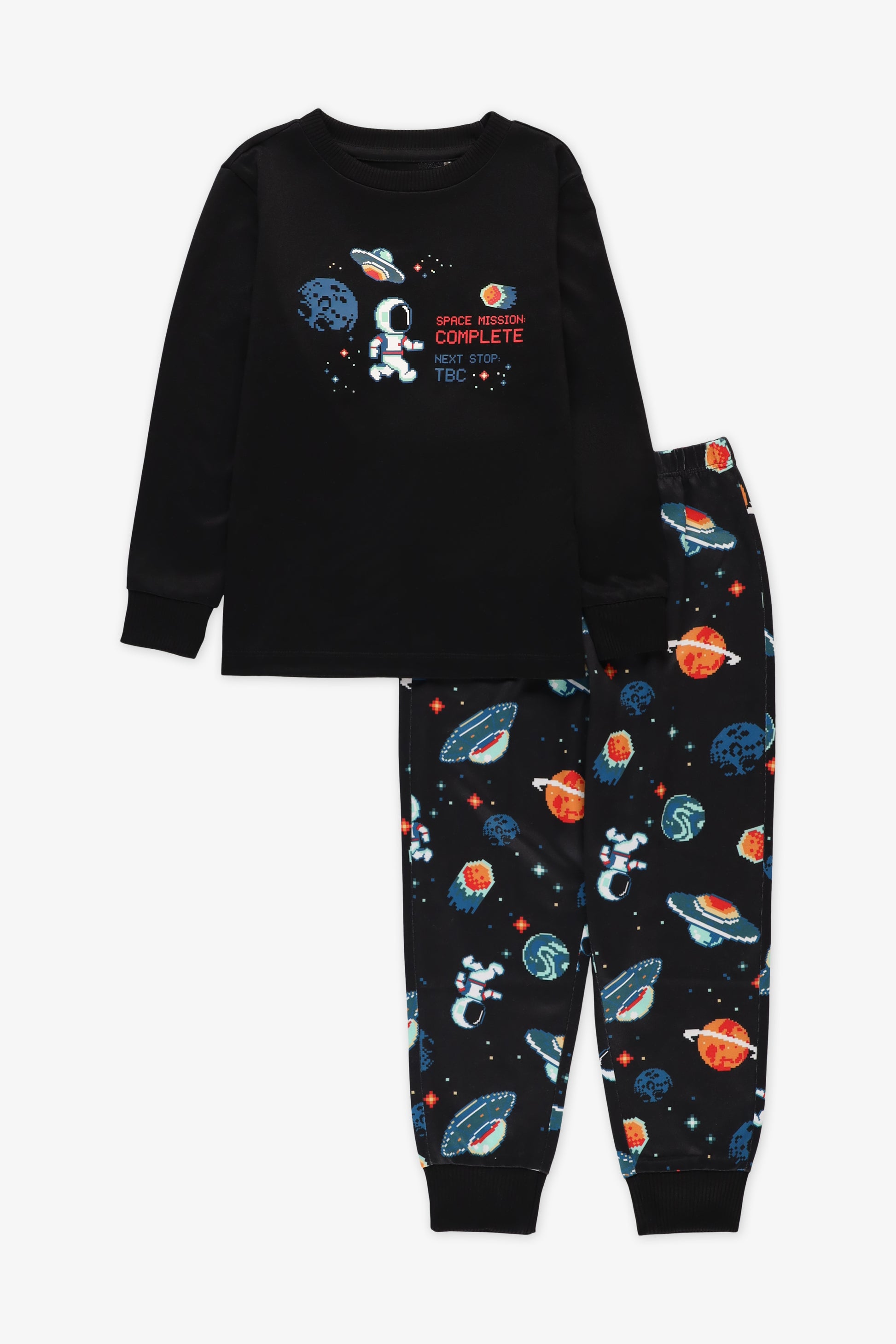 Ensemble à manches longues - Enfant garçon && NOIR