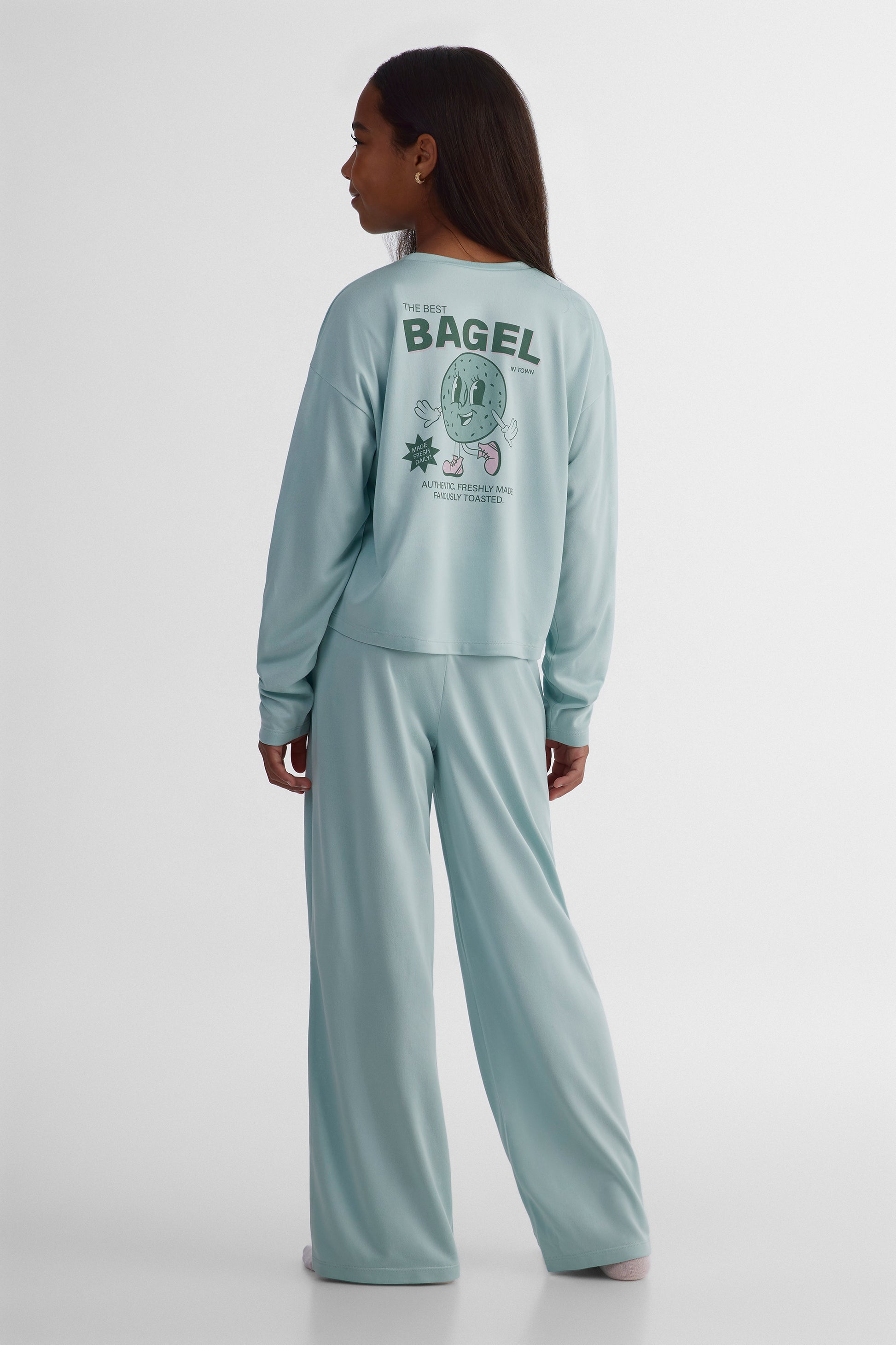 Ensemble à manches longues - Ado fille && AQUA