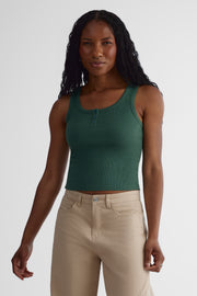 Camisole extensible - Jeune femme && VERT
