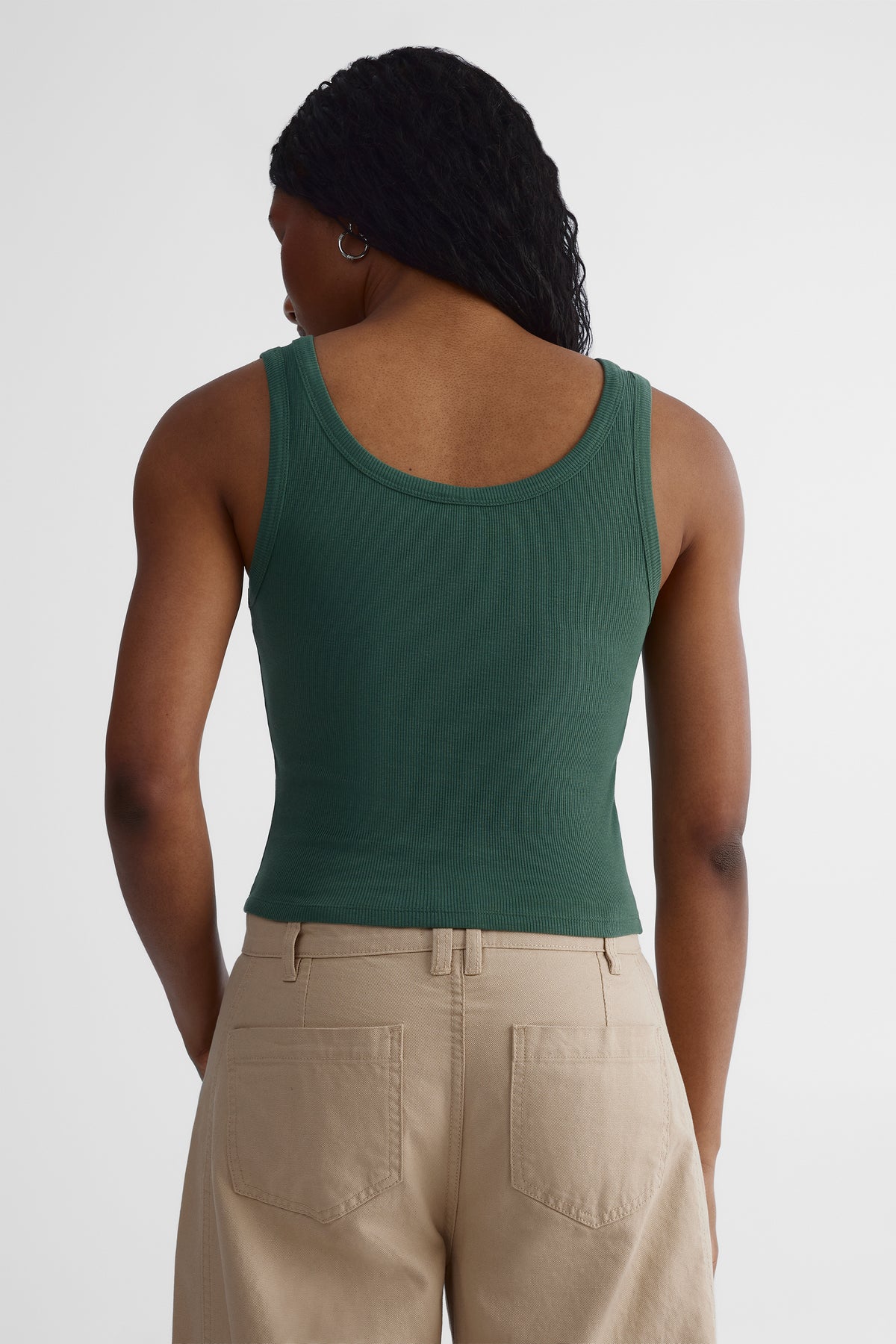 Camisole extensible - Jeune femme && VERT