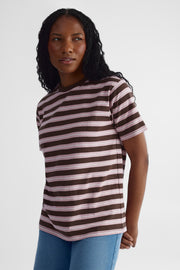 T-shirt confortable - Jeune femme && ROSE MULTI