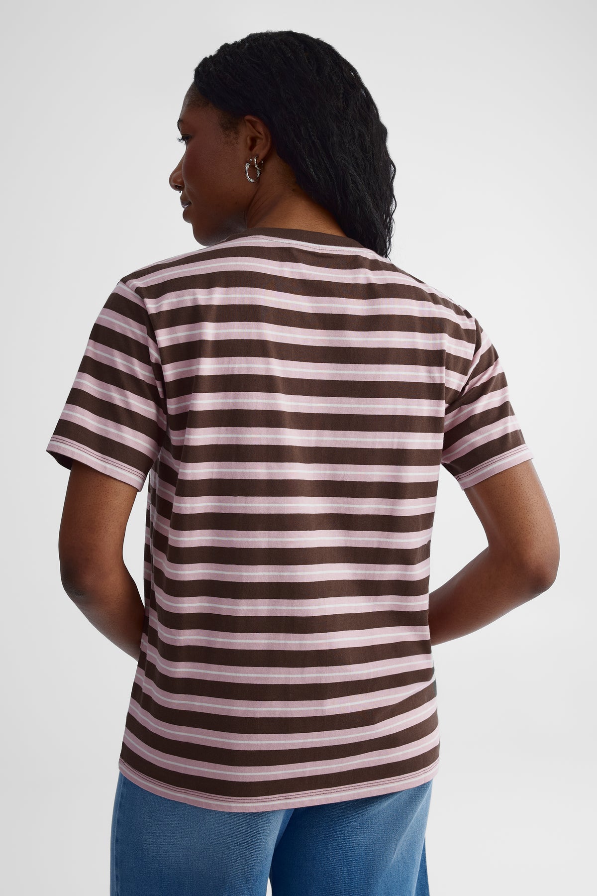T-shirt confortable - Jeune femme && ROSE MULTI