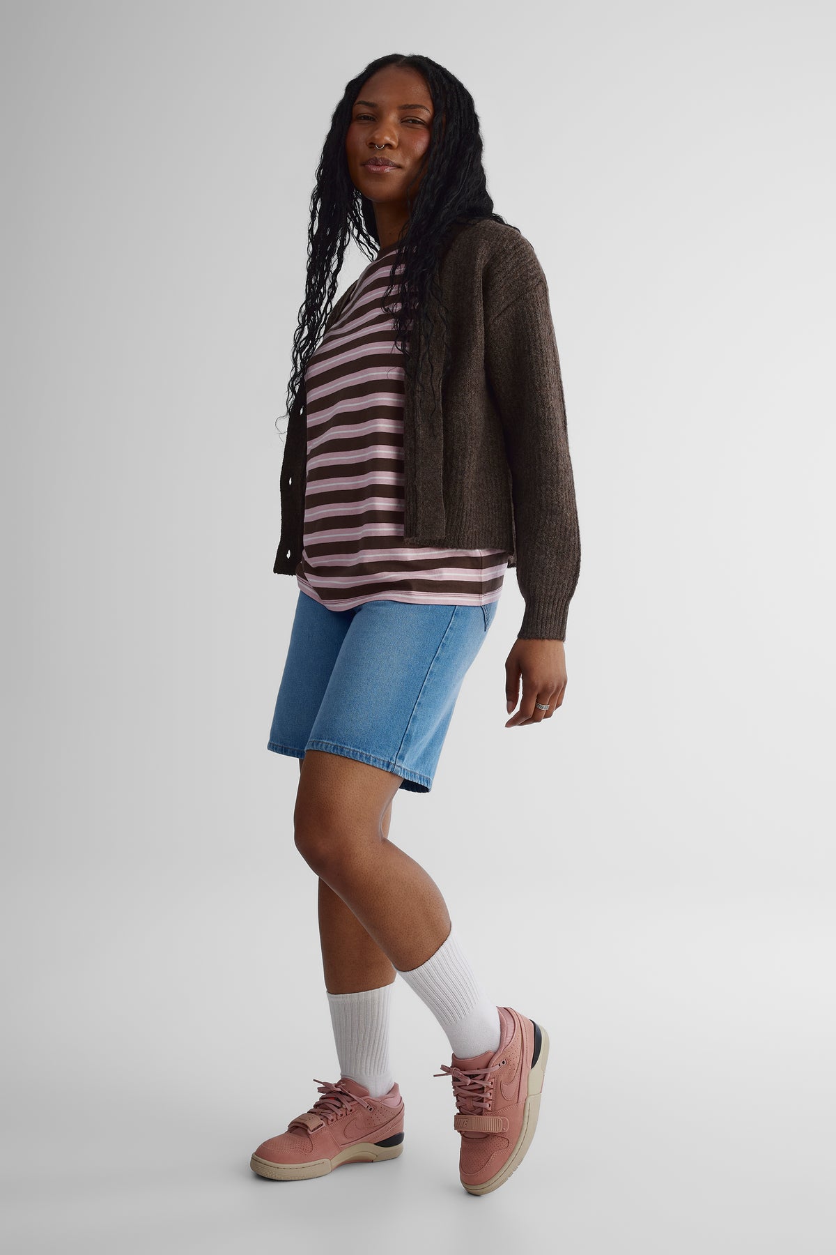 T-shirt confortable - Jeune femme && ROSE MULTI