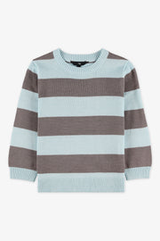 Chandail en tricot confortable - Bébé garçon && BLEU MULTI