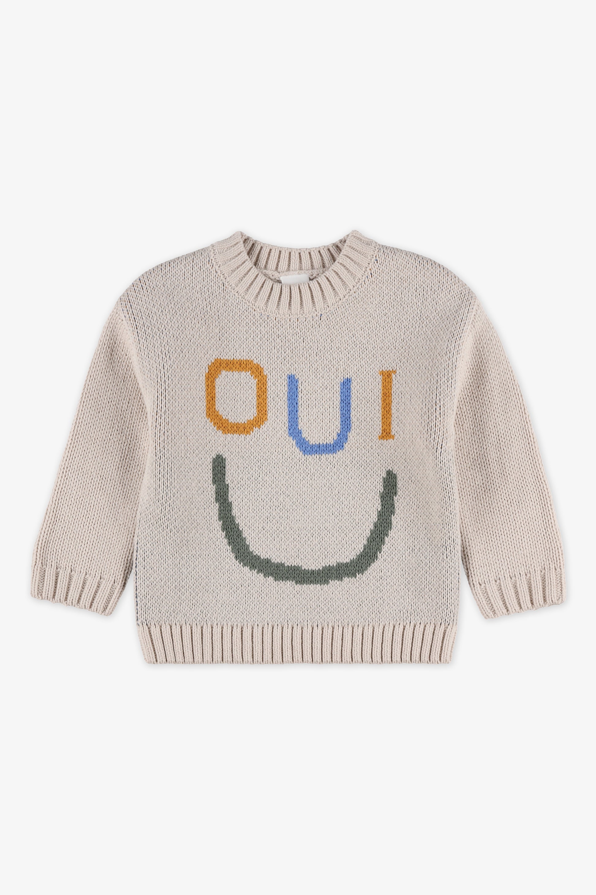 Chandail tricoté moelleux - Bébé garçon && BEIGE